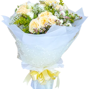 Lovely Baby Roses Bouquet - EID Ramadan - Flowers of Dubai