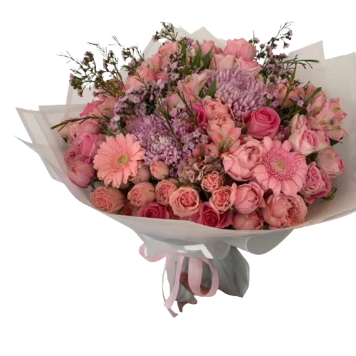 Pink Purple patch - Flower Bouquet - Flowers of Dubai