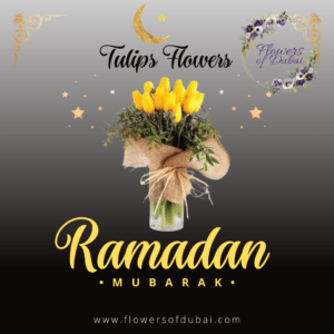 Tulips Flowers - Ramadan Kareem Flowers 2024 - Ramdan Mubarak
