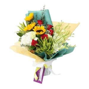 Floral Blessings Bouquet Green - Orchid Flowers - Flowers of Dubai