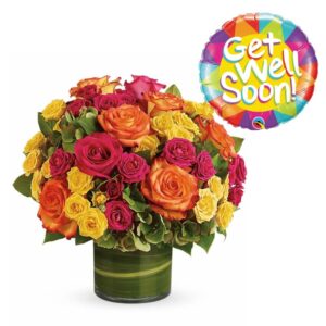Mix Rose Flower Balloon