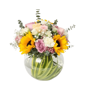 Pride Fish Bowl Arrangement