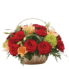 Basket of Love - Basket Flower- Best Online Flower Delivery - Flowers of Dubai