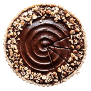 8 Portions of Chocolate Hazelnut Tart