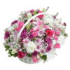 Flower Garden in Basket - Basket Flower- Best Online Flower Delivery - Flowers of Dubai