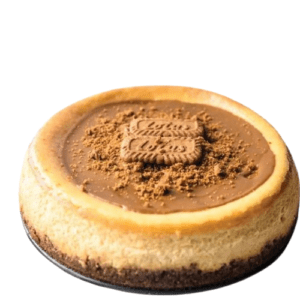 4 Portions of Lotus Biscoff Baked Cheesecake