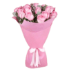 Love For 21 Pink Roses Bouquet