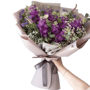 Lush Lavender Bouquet - Flower Bouquet - Best Online Flower Delivery - Flowers of Dubai