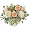 Peach Opulence - Fresh Flowers Arrangements - Best Online Flower Delivery - Flowers of Dubai