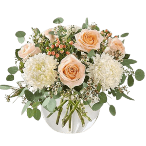 Peach Opulence - Fresh Flowers Arrangements - Best Online Flower Delivery - Flowers of Dubai