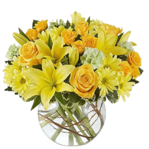 Smiling Surprise Arrangement - Fresh Flowers Arrangements - Best Online Flower Delivery - Flowers of Dubai