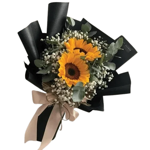 Sunflower Delight - Flower Bouquet - Best Online Flower Delivery - Flowers of Dubai