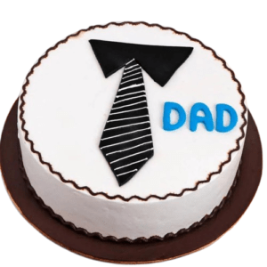 Tie Cake for Dad 8 Portion