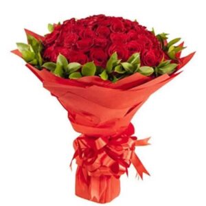 51 Red Roses Bouquet