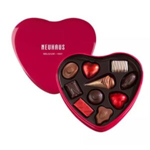 Neuhaus Red Metal Heart Box