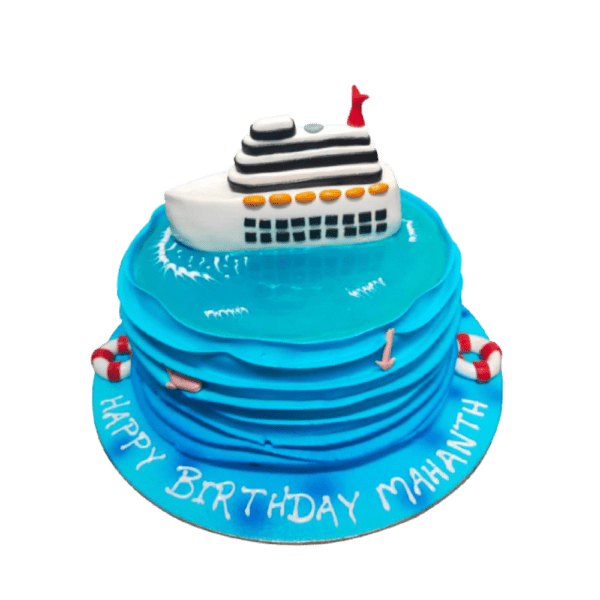 Boat & Sea Cake