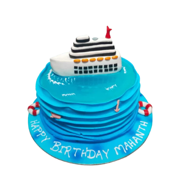 Boat & Sea Cake