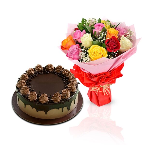 Flower Bouquet & Cake Dubai