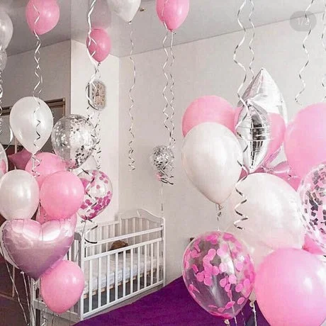 Newborn Baby Room or Hospital Balloons