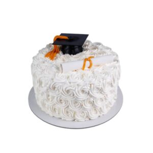 Rose Graduation Cake