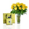 Yellow Roses And Patchi Dubai