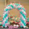 Fun Swirly Balloon Arch