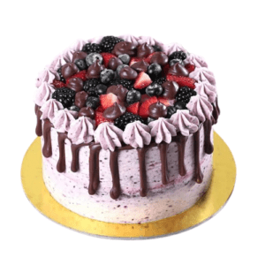 Chocolate Berries Cake 4 Portion