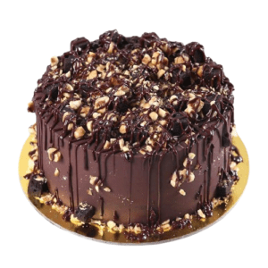 4 Portions of Chocolate Hazelnut Cake