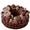 Round Chocolate Layered Cake