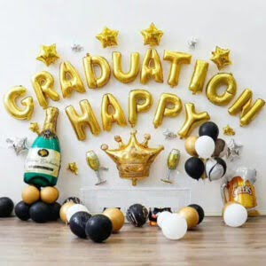 Happy Graduation Balloon Arrangement