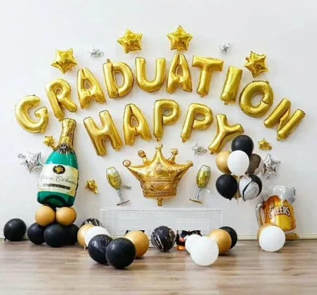 Happy Graduation Balloon Arrangement