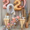 Graduation Year Metallic Balloon Arrangement