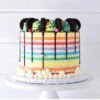 Rainbow Sprinkle Cookie Sponge Cake