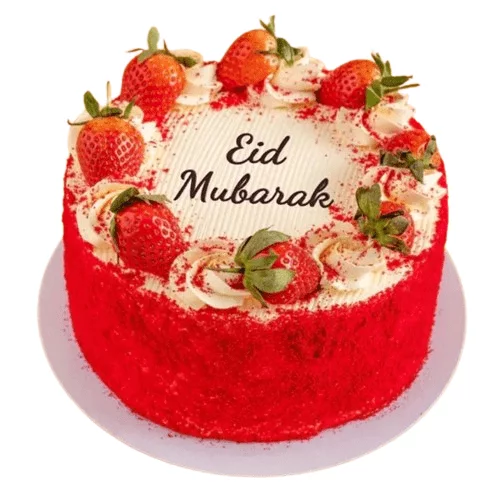 Red Velvet Cake For Eid 8 Portion