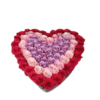 Shade of Roses Heart Shape Arrangement