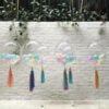 Bubble Balloons filled with Mini-Balloon and Tassels