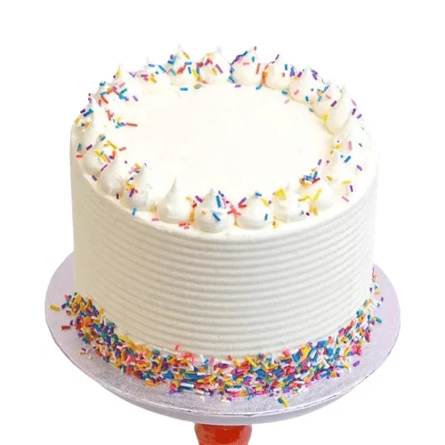 4 Portions of Vanilla Celebration Cake